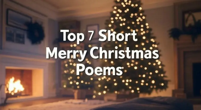 Top 7 Short Merry Christmas Poems
