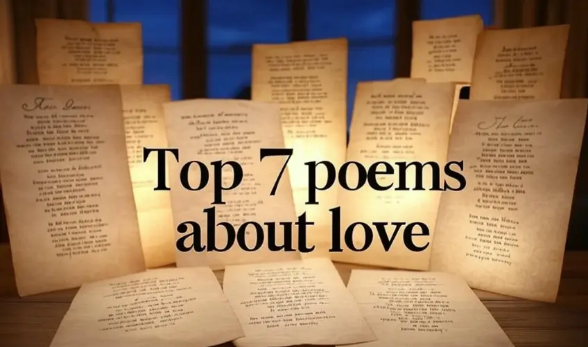 Top 7 poems about love