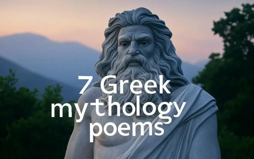 7 greek mythology poems